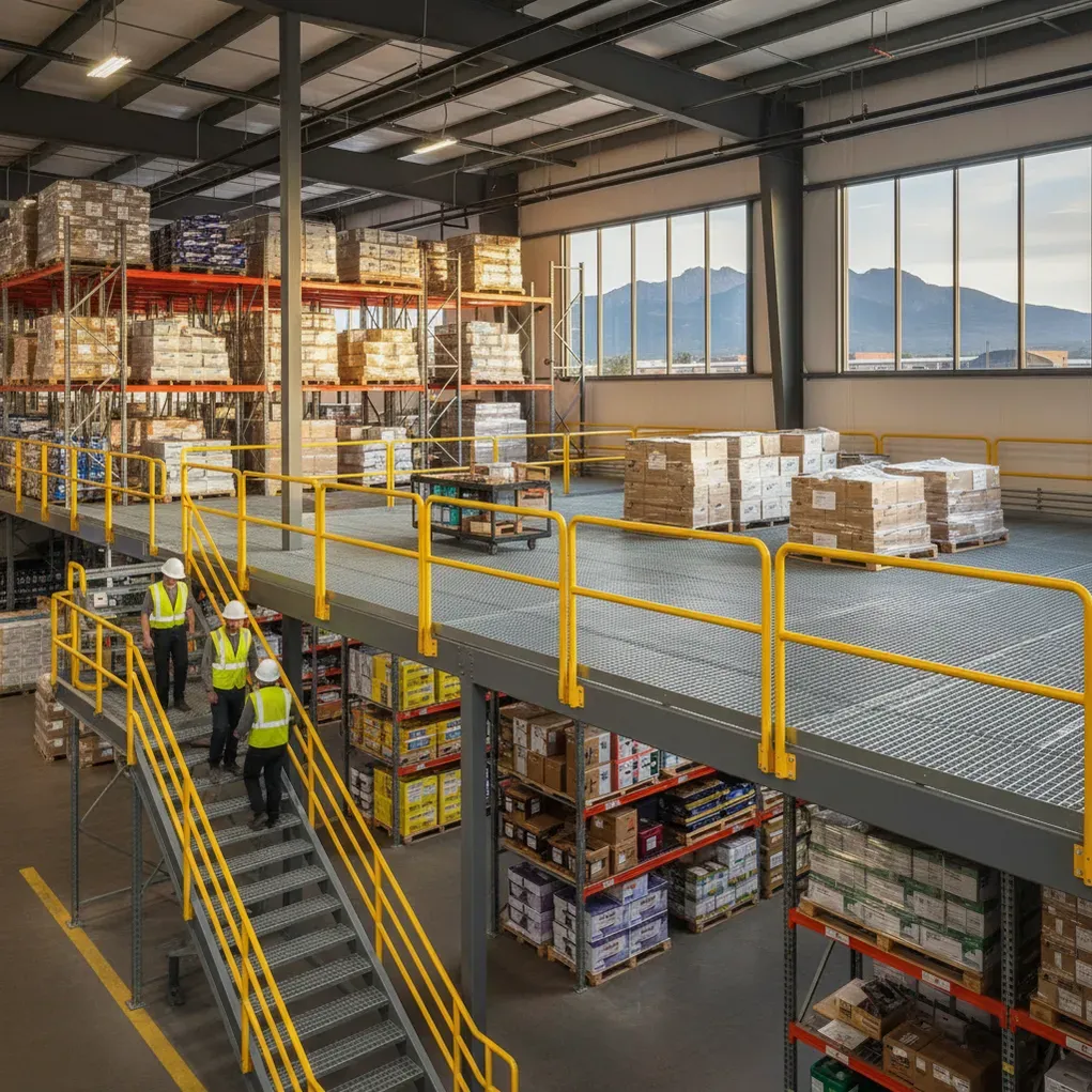 Mezzanine Flooring & Storage Services in Boulder, Colorado — PRL Warehouse Storage Solutions