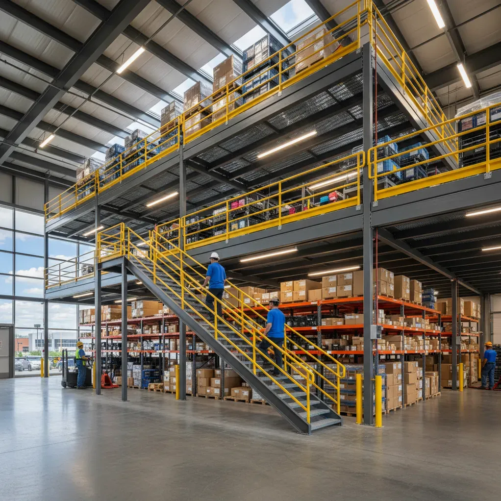 Mezzanine Flooring & Storage Services in Centennial, Colorado — PRL Warehouse Storage Solutions