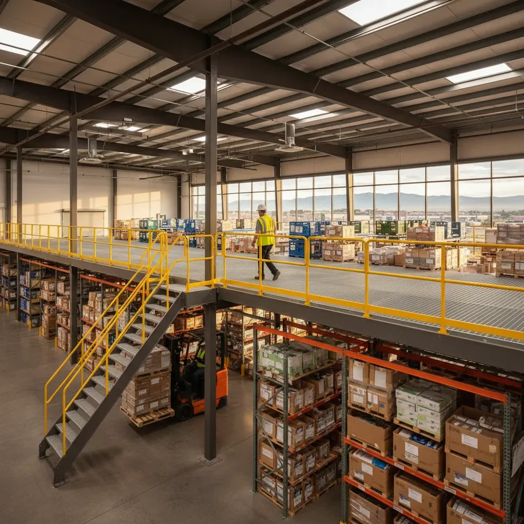Mezzanine Flooring & Storage Services in Englewood, Colorado — PRL Warehouse Storage Solutions