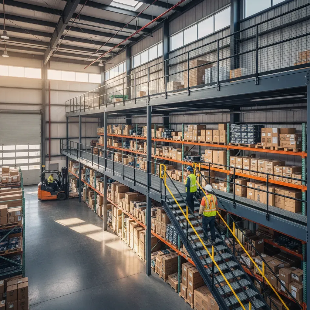 Mezzanine Flooring & Storage Services in Longmont, Colorado — PRL Warehouse Storage Solutions