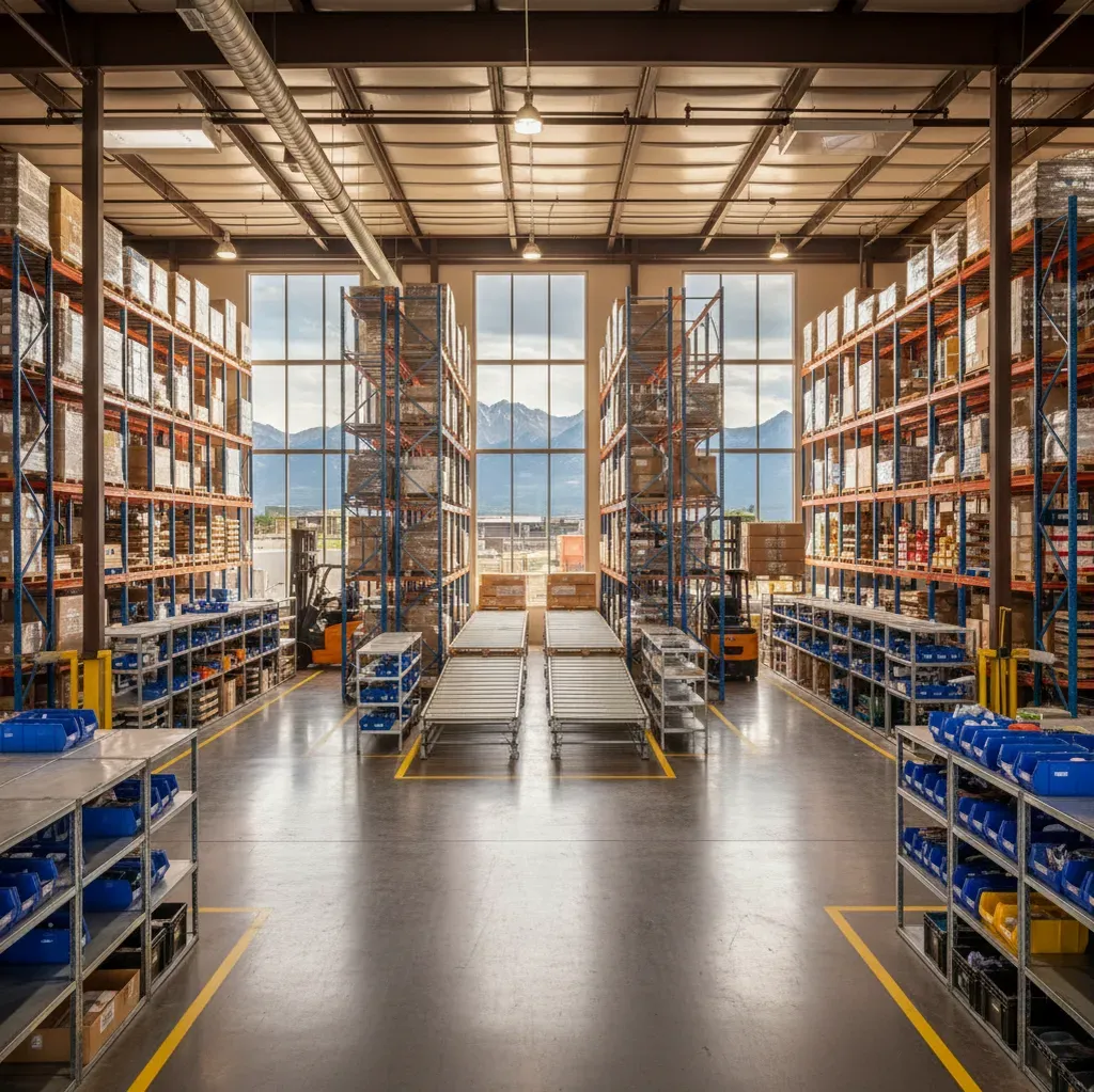 Pallet Flow Racking Services in Arvada, Colorado — PRL Warehouse Storage Solutions